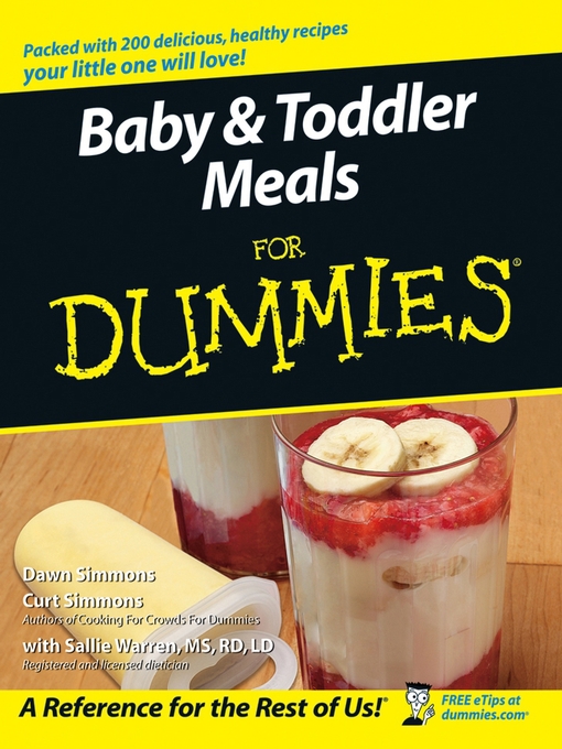 Title details for Baby & Toddler Meals For Dummies by Dawn Simmons - Available